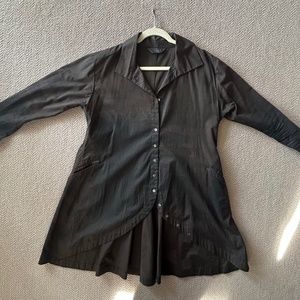 Moyuru Cotton Shirt-Dress